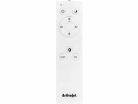 Plafon LED Aje-Focus Black + pilot ACTIVEJET