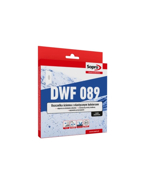 Zdjęcie: Uszczelka ścienna z elastycznym kołnierzem DWF 089 150 x 150 mm SOPRO