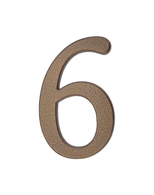 Zdjęcie: Cyfra aluminiowa 6 lub 9 złoty brąz 190 mm METRO