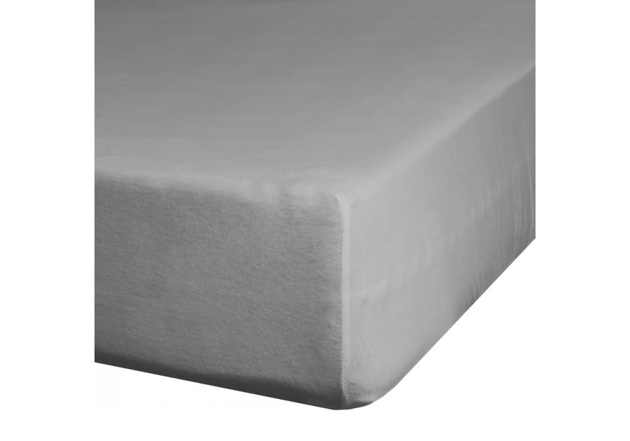 Zdjęcie: Prześcieradło z gumką Nova 3, 180x200 cm + 30 cm kolor stalowy EUROFIRANY