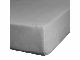 Prześcieradło z gumką Nova 3, 180x200 cm + 30 cm kolor stalowy EUROFIRANY