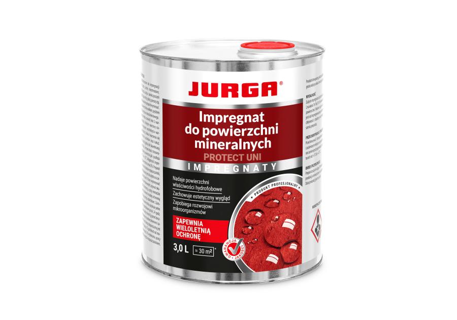 Zdjęcie: Impregnat do powierzchni mineralnych Protect Uni 3 L JURGA