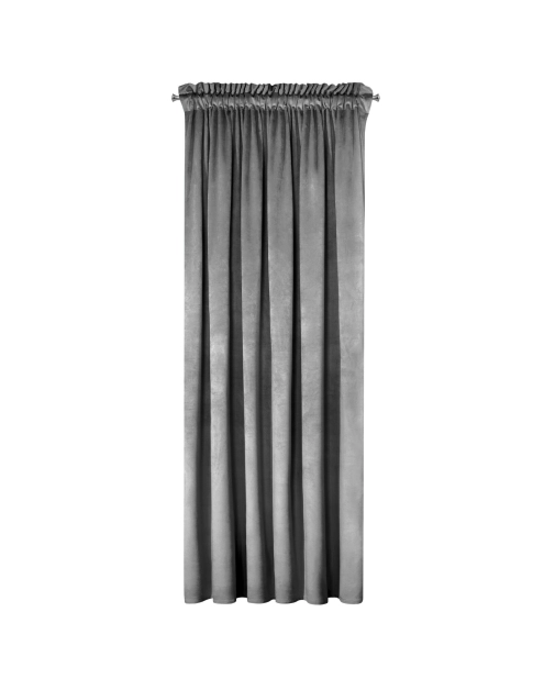 Zdjęcie: Zasłona gotowa Melanie na taśmie 140 x 270 cm stalowy EUROFIRANY