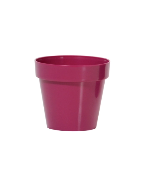 Zdjęcie: Doniczka Cube Shine fuksja 14 cm PROSPERPLAST