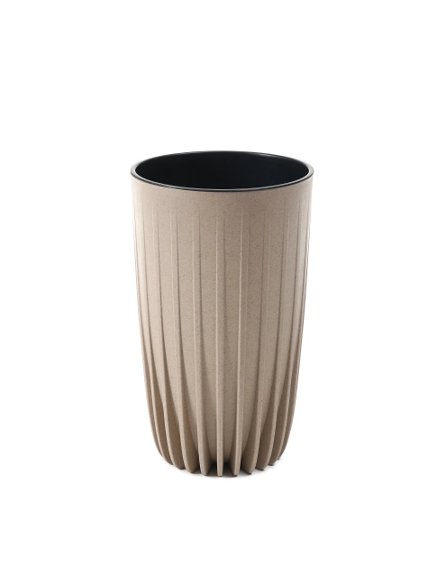 Zdjęcie: Donica Mira wysoka 300 Eco coffee, latte LAMELA
