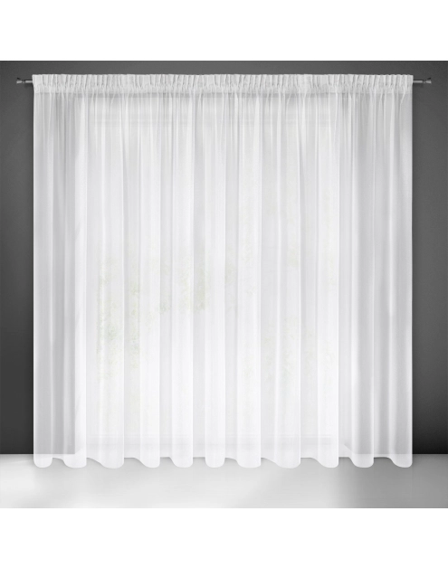 Zdjęcie: Firana gotowa Sakali na taśmie 350 x 250 cm biały EUROFIRANY