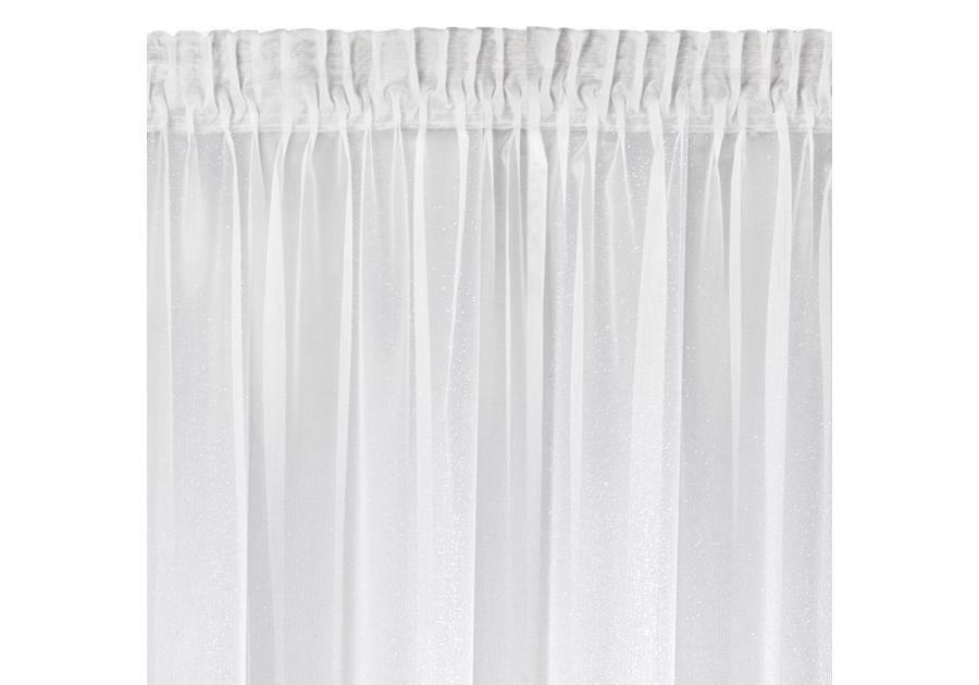 Zdjęcie: Firana gotowa Sakali na taśmie 350 x 250 cm biały EUROFIRANY