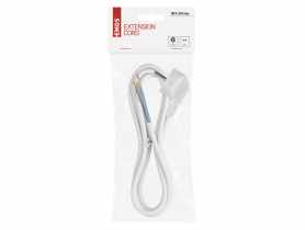 Przewód przyłączeniowy PVC 1,0mm, 2m biały EMOS