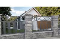 Zdjęcie: Daszek ogrodzenia Gorc Atol CPGAM27 onyx JONIEC