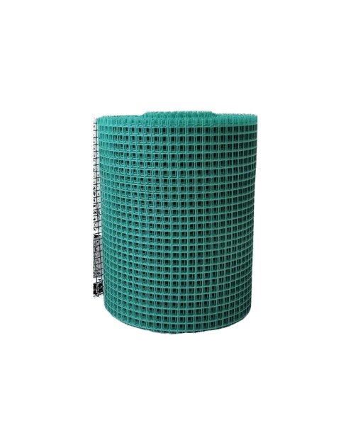 Zdjęcie: Siatka ogrodzeniowa kontenerowa 3,0 x 3,0 cm, plastikowa, zielona 40 cm, długość 2500 cm POLGAR