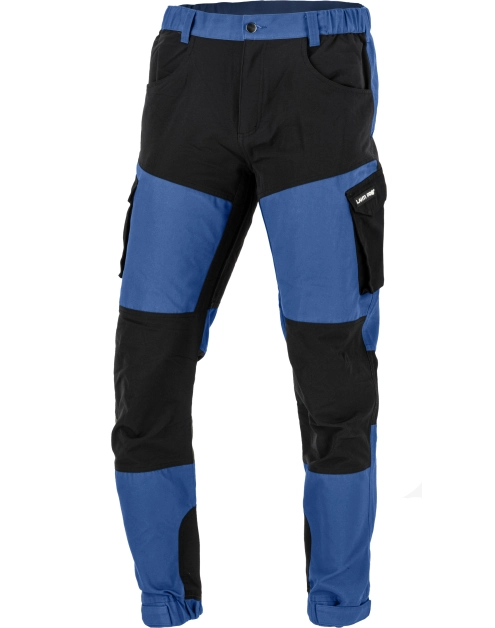 Zdjęcie: Spodnie z elementami Stretch niebiesko-czarne "M", CE, LAHTI PRO