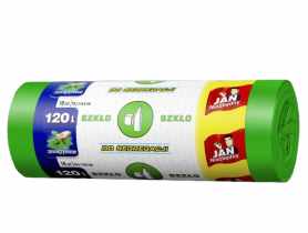 Worki do segregacji zielony Easy Pack 120 L - 10 szt. JAN NIEZBĘDNY