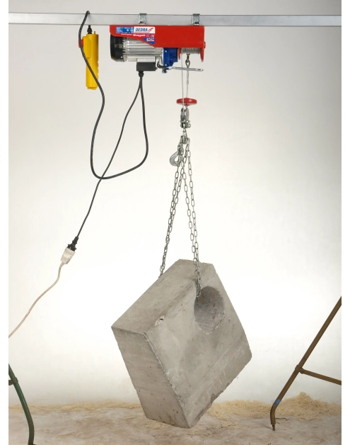 Zdjęcie: Wciągarka elektryczna 1000 W - 250/500 kg DEDRA
