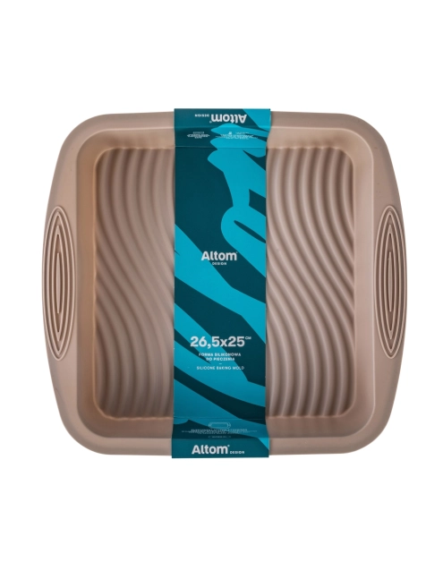 Zdjęcie: Forma silikonowa do ciasta 26,5x25x5 cm taupe ALTOMDESIGN