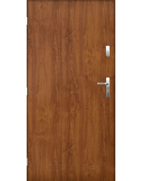 Zdjęcie: Drzwi zewnętrzne folk złoty dąb 90l komplet PANTOR