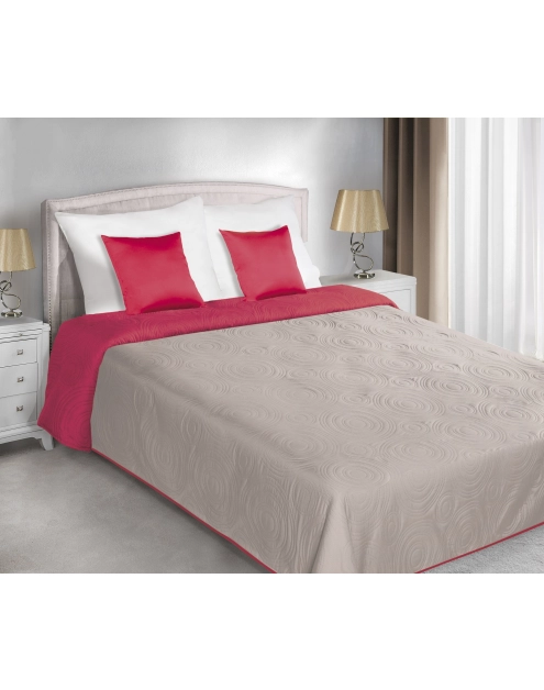 Zdjęcie: Narzuta Josh 170x210 cm czerwono-kawowa EUROFIRANY