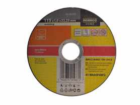 Ściernica do cięcia stali nierdzewnej 115x1,0x22,23 mm płaska 50 szt. RAWLPLUG