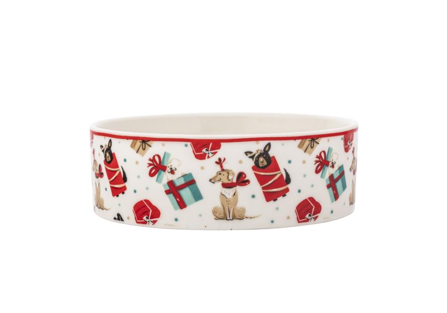 Zdjęcie: Miska dla psa 15x5 cm 460 ml dekoracja xmas dogs A ALTOM DESIGN