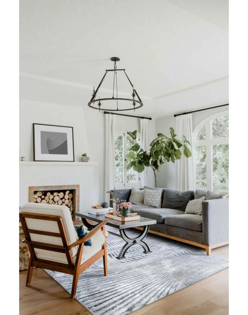 Zdjęcie: Dywan Grece 80x150 cm abstrakcja szary MULTI-DECOR