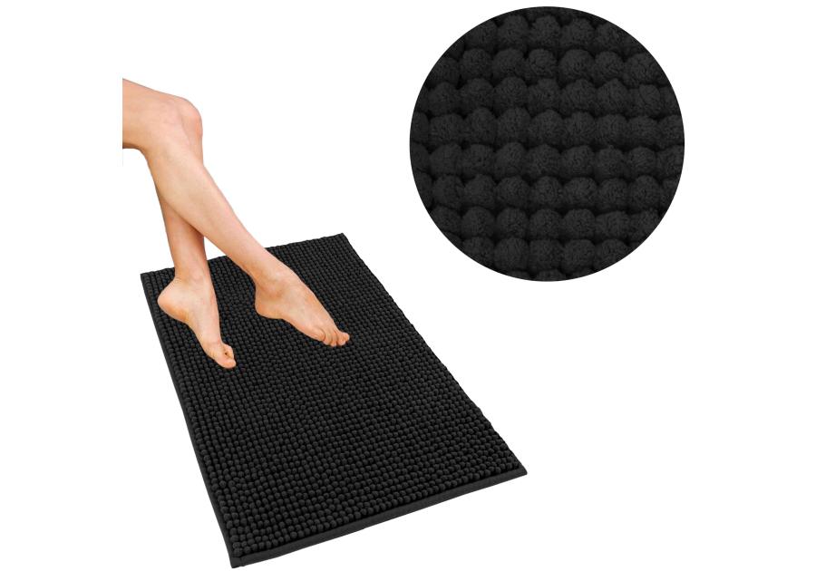 Zdjęcie: Dywanik Parma 40x60 cm czarny SEPIO