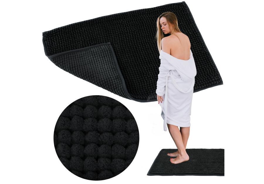 Zdjęcie: Dywanik Parma 40x60 cm czarny SEPIO