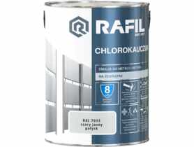 Emalia chlorokauczukowa szary jasny RAL7035 5 L RAFIL