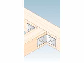 Kątownik łącznikowy 5x5x3,5 cm KL1 DMX