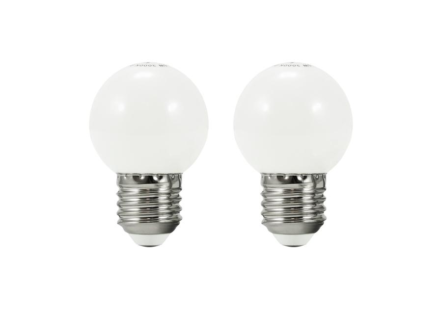 Zdjęcie: Żarówka LED G45 E27 36V 0,5 W 3000K biale 2 szt. POLUX