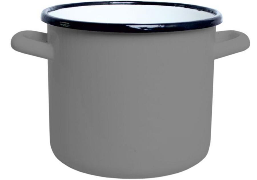 Zdjęcie: Garenk srebrny 18 cm - 3,8 L EMALIA