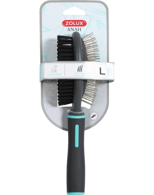 Zdjęcie: Szczotka dla psa dwustronna L 23,2 cm ZOLUX