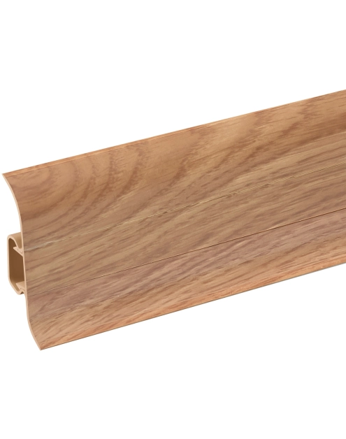 Zdjęcie: Listwa przypodłogowa PVC Premium Classic 22x59 mm; 2,20 m Dąb Alabama Mat CEZAR