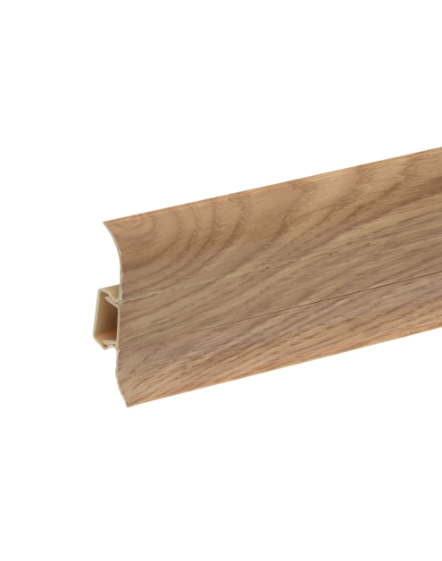 Zdjęcie: Listwa przypodłogowa PVC Premium Classic 22x59 mm; 2,20 m Dąb Alabama Mat CEZAR