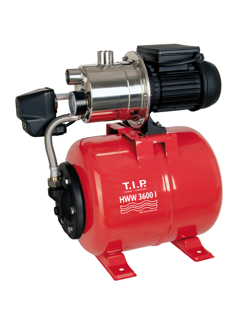 Zdjęcie: Hydrofor ze zbiornikiem 18 L HWW 3600 L T.I.P.