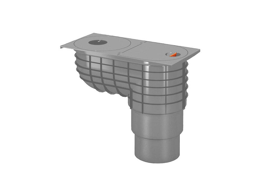 Zdjęcie: Osadnik rur spustowych popielaty GAMRAT