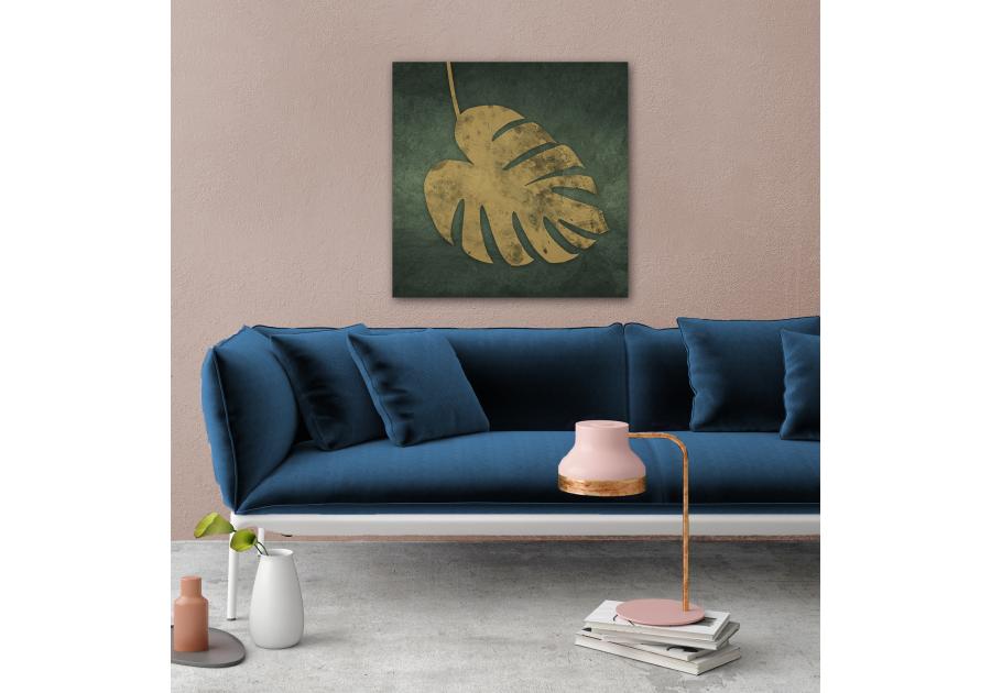 Zdjęcie: Obraz Canvas Silver1 65x65x1,8 cm Ex514 Gold Monstera STYLER