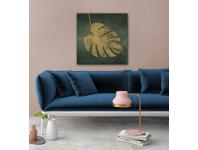 Zdjęcie: Obraz Canvas Silver1 65x65x1,8 cm Ex514 Gold Monstera STYLER