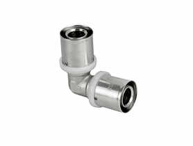 Kolano zaciskowe 90 PEX 16x16 HYDROLAND
