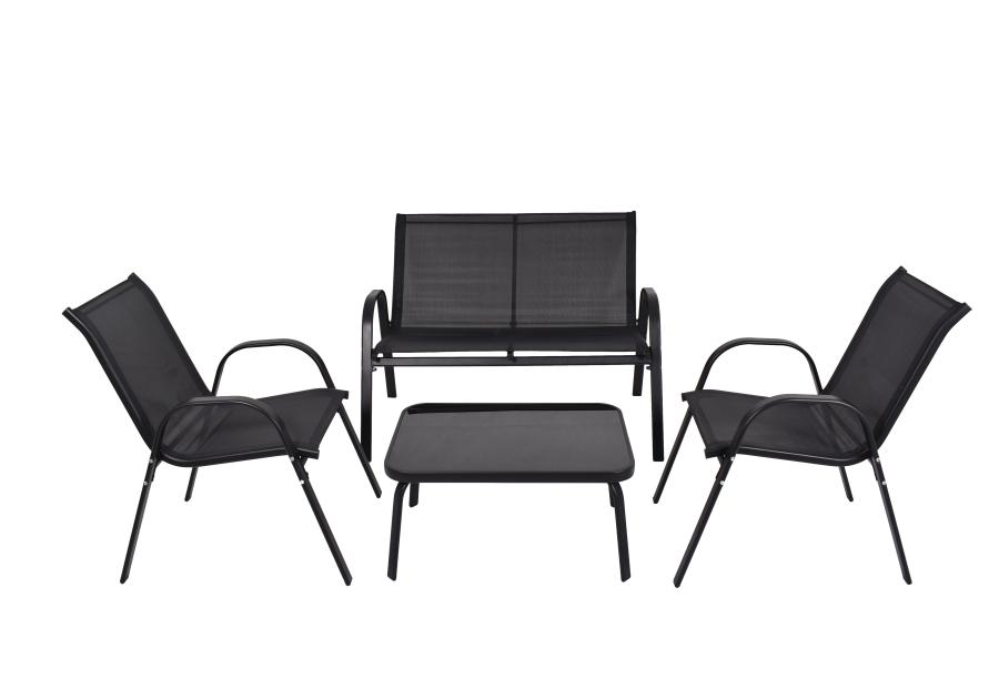 Zdjęcie: Zestaw mebli tarasowych Toros sofa, 2 fotele, stolik 70x60 cm OŁER