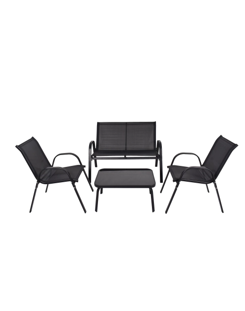 Zdjęcie: Zestaw mebli tarasowych Toros sofa, 2 fotele, stolik 70x60 cm OŁER