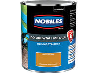 Zdjęcie: Emalia ftalowa półpołysk orzech jasny Ftalonal 0,7 L NOBILES