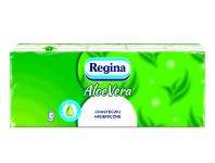 Zdjęcie: Chusteczki higieniczne Aloe Vera 10x9 sztuk REGINA