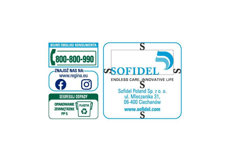 Zdjęcie: Chusteczki higieniczne Aloe Vera 10x9 sztuk REGINA