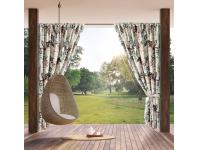 Zdjęcie: Zasłona gotowa Garden2 na taśmie 155 x 200 cm biały EUROFIRANY