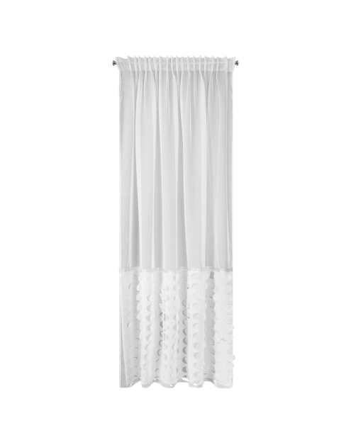Zdjęcie: Firana gotowa Debora na taśmie 140 x 270 cm biały EUROFIRANY