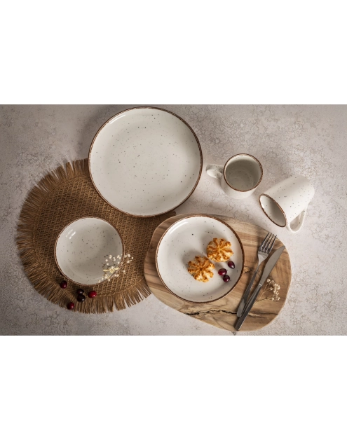 Zdjęcie: Talerz płytki Reactive Ivory 26,5 cm ALTOM DESIGN