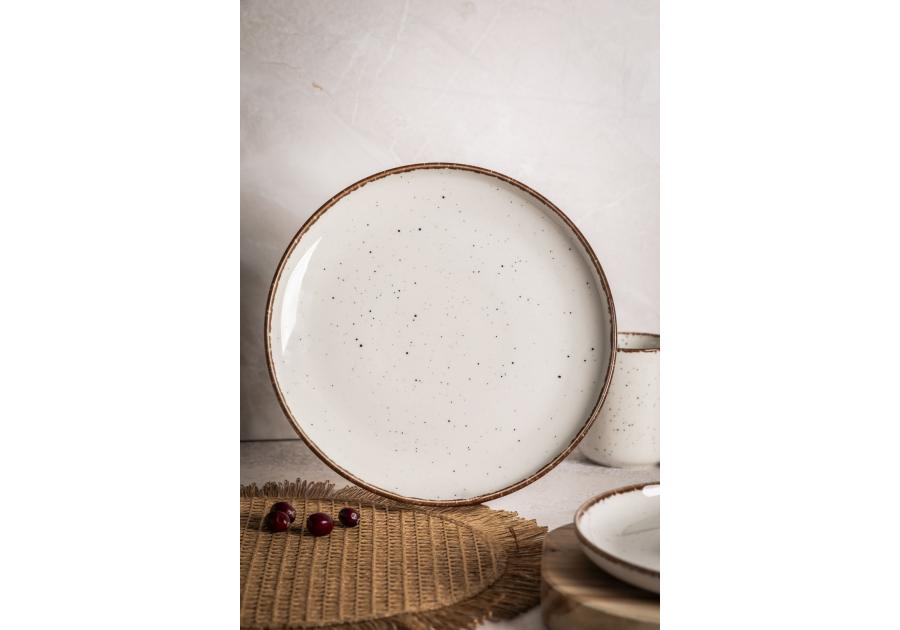 Zdjęcie: Talerz płytki Reactive Ivory 26,5 cm ALTOM DESIGN