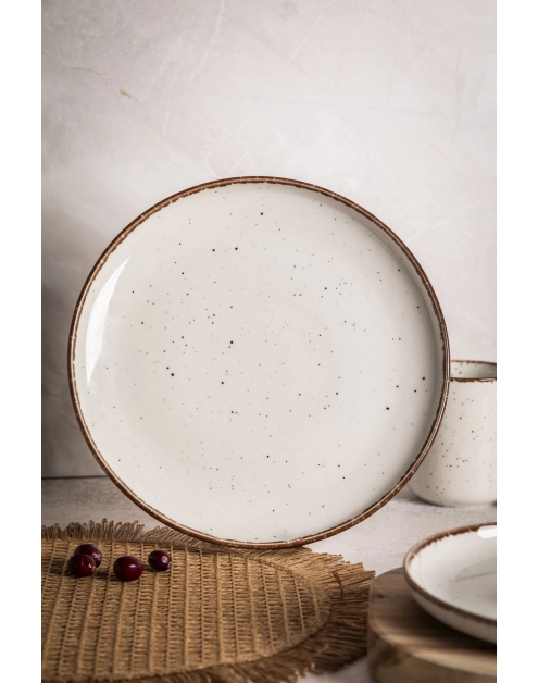 Zdjęcie: Talerz płytki Reactive Ivory 26,5 cm ALTOM DESIGN