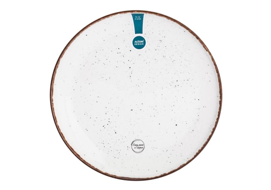 Zdjęcie: Talerz płytki Reactive Ivory 26,5 cm ALTOM DESIGN