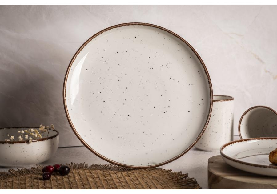 Zdjęcie: Talerz płytki Reactive Ivory 26,5 cm ALTOM DESIGN