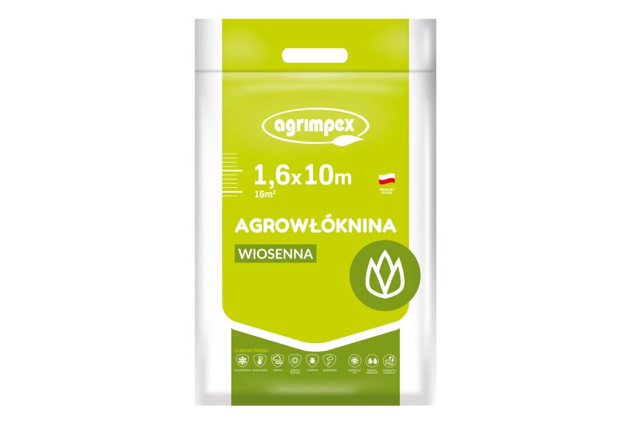 Zdjęcie: Agrowłóknina osłaniająca wiosenna 17 g biała 1,6 x 10 m AGRIMPEX